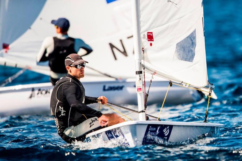 Mens Laser - Sailing World Cup Hyeres - Day 3 photo copyright Yachting NZ/Sailing Energy http://www.sailingenergy.com/ taken at  and featuring the  class