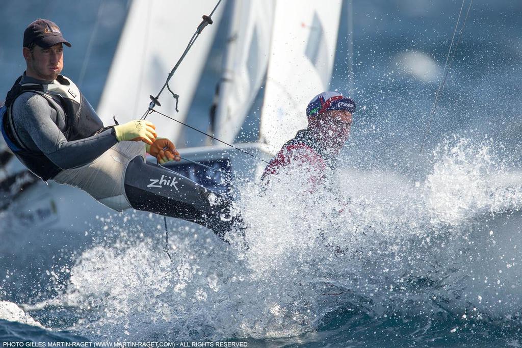 Sailing World Cup Hyeres 2016, Day 1 photo copyright Gilles Martin Raget http://www.martin-raget.com/ taken at  and featuring the  class