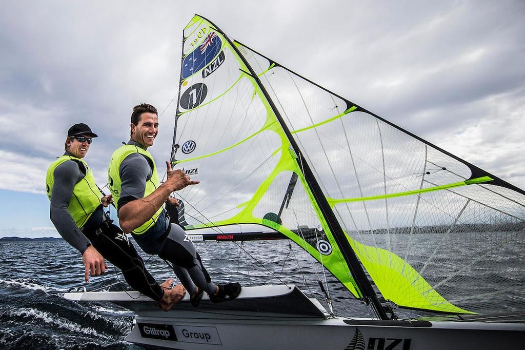 Peter Burling and Blair Tuke (NZL) - 49er  - Medal Racing - Sailing World Cup Hyeres photo copyright Pedro Martinez / Sailing Energy / World Sailing taken at  and featuring the  class