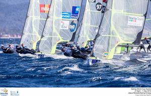 2016 Sailing World Cup - Hyeres - Day 1 photo copyright  Jesus Renedo / Sailing Energy http://www.sailingenergy.com/ taken at  and featuring the  class
