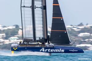 Artemis Racing testing the AC45 Turbo photo copyright Sander van der Borch / Artemis Racing taken at  and featuring the  class