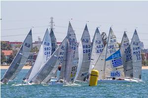 2.4 Fleet at the 2015 Worlds in Melbourne photo copyright World Sailing taken at  and featuring the  class