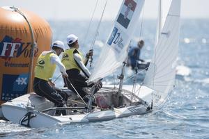 470 Men Fantela and Marenic photo copyright World Sailing taken at  and featuring the  class