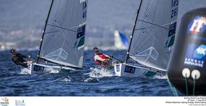Lilley/Tweddell - 2016 Sailing World Cup - Hyeres photo copyright Pedro Martinez / Sailing Energy http://www.sailingenergy.com/ taken at  and featuring the  class