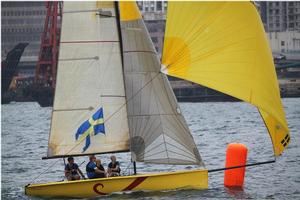 A fun day’s sailing for all - EFG Nations' Cup 2016 photo copyright RHKYC / Lindsay Lyons taken at  and featuring the  class