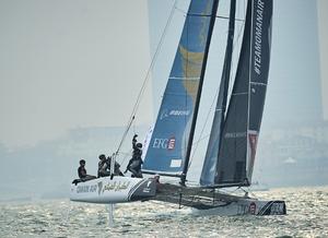 Fleet in action photo copyright Aitor Alcalde Colomer taken at  and featuring the  class