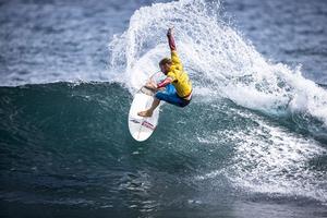 Quinn McCrystal (USA) Martinique Surf Pro photo copyright WSL / Poullenot taken at  and featuring the  class