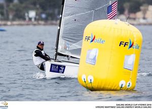Caleb Paine photo copyright Pedro Martinez / Sailing Energy / World Sailing taken at  and featuring the  class