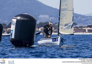 Jonas Høgh-Christensen - 2016 Sailing World Cup - Hyeres photo copyright  Jesus Renedo / Sailing Energy http://www.sailingenergy.com/ taken at  and featuring the  class