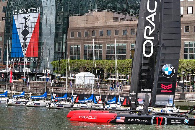 Press call for AC skippers in NYC - 2016 America’s Cup World Series © Ingrid Abery http://www.ingridabery.com