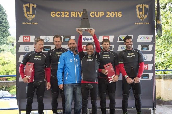 Franck Cammas steers Norauto to GC32 Riva Cup victory - 2016 GC32 Racing Tour © Loris Von Siebenthal / GC32 Racing Tour