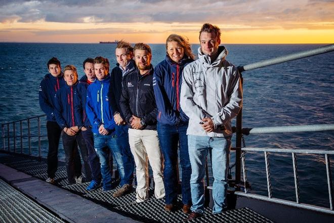 Eight British Artemis Offshore Academy skippers competing on the Classe Figaro Bénéteau Circuit in 2016 - 2016 Solitaire Bompard Le Figaro © Artemis Offshore Academy