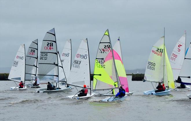 Heading down the river on day 4 of the Lymington Town SC Perisher Series © Nigel Brooke