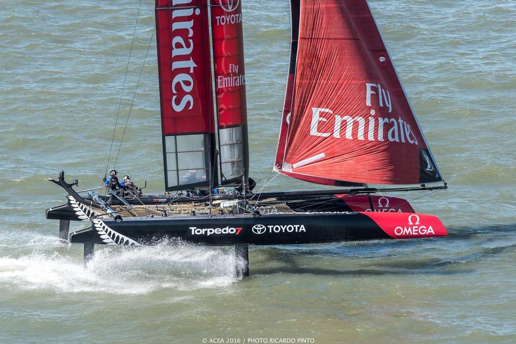  New York (USA) - 35th America's Cup Bermuda 2017 - Louis Vuitton America's Cup World Series New York - Racing Day 2 photo copyright Emirates Team New Zealand http://www.etnzblog.com taken at  and featuring the  class