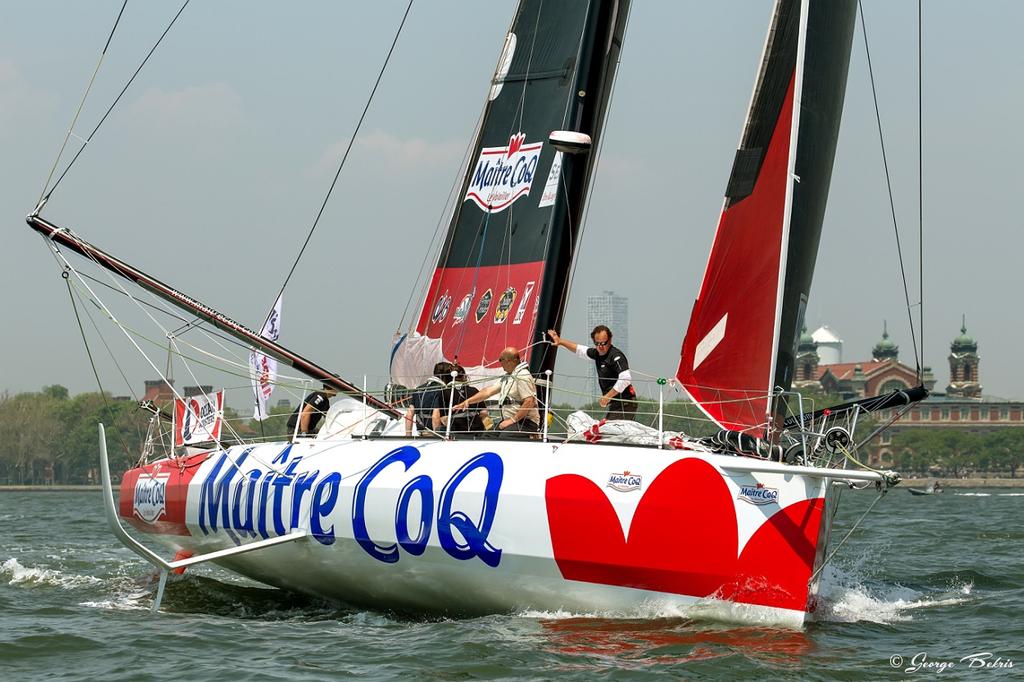 Maitre CoQ - IMOCA Currency House Charity Race photo copyright george bekris taken at  and featuring the  class