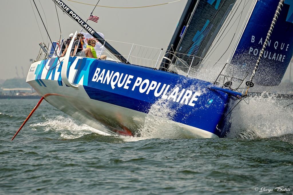 Banque Populaire - IMOCA Currency House Charity Race photo copyright george bekris taken at  and featuring the  class