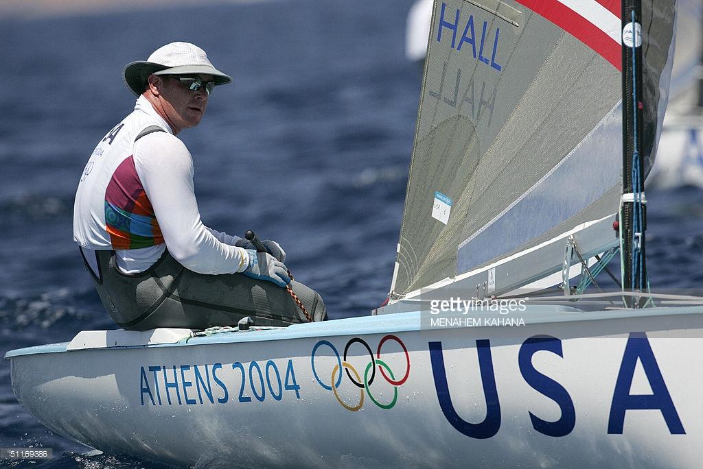 Kevin Hall 2004 Olympics, Finn Class (USA) photo copyright Getty Images taken at  and featuring the  class