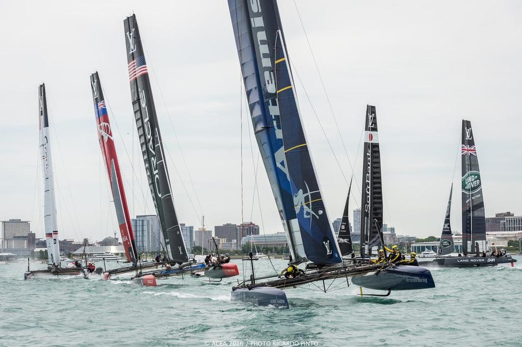 Artemis Racing - Louis Vuitton America’s Cup World Series Chicago - Racing Day 2 © ACEA / Ricardo Pinto http://photo.americascup.com/