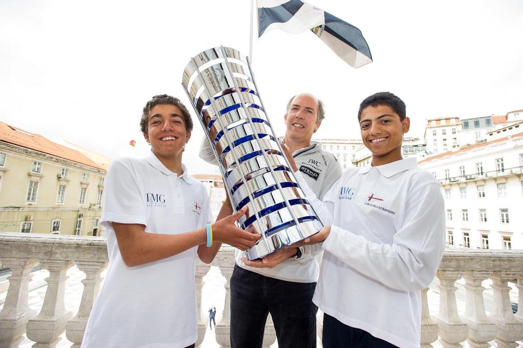 Volvo Ocean Race Trophy - Lisbon start - Volvo Ocean Race 2017/18 photo copyright Volvo Ocean Race http://www.volvooceanrace.com taken at  and featuring the  class