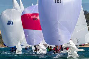 Superb talent line-up with more to enter at 2016 Mooloolaba Etchells anniversary regatta. - Evans Long 20th Etchells Australasian Championship 2016 photo copyright Teri Dodds taken at  and featuring the  class
