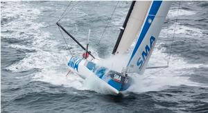 SMA competing in the Transat Bakerley 2016 soon after the start in Plymouth (UK) photo copyright Lloyd Images taken at  and featuring the  class