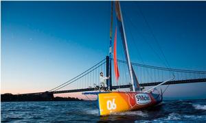 Jean-Pierre Dick/St Michel Virbac - 12 days, 17 hours, 28 minutes and seven seconds at sea photo copyright Lloyd Images taken at  and featuring the  class