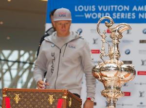Press call for AC skippers in NYC - 2016 America’s Cup World Series photo copyright Ingrid Abery http://www.ingridabery.com taken at  and featuring the  class