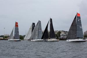 Fleet in action - 2016 Atlantic Cup photo copyright Billy Black http://www.BillyBlack.com taken at  and featuring the  class