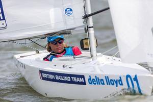 Helena Lucas in the 2.4mR - 2016 Para World Sailing Championships photo copyright Jasper van Staveren / Delta Lloyd Regatta taken at  and featuring the  class