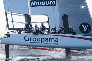AC45 Series Groupama Team France photo copyright  Eloi Stichelbaut taken at  and featuring the  class