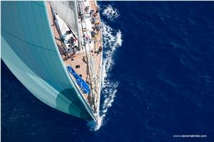 The 28m Kiboko Dos, the first to team up with us in cutting down on single use plastic - 20th Superyacht Cup photo copyright Claire Matches http://www.clairematches.com taken at  and featuring the  class
