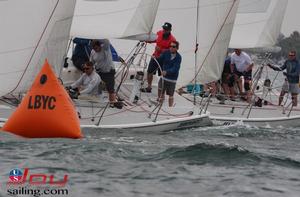Fleet in action - 2016 Ullman Sails Long Beach Race Week photo copyright  Bronny Daniels / Joy Sailing taken at  and featuring the  class