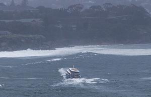 Hard going for the ferry. photo copyright  SW taken at  and featuring the  class