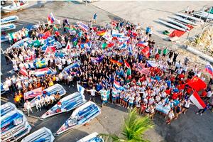 The 2015 Youth Worlds sailors photo copyright World Sailing taken at  and featuring the  class
