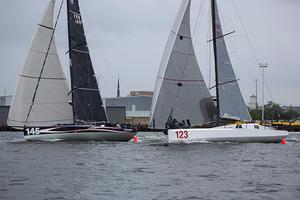 Fleet in action - Leg 1 - 2016 Atlantic Cup photo copyright Billy Black http://www.BillyBlack.com taken at  and featuring the  class