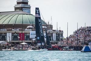 2016 Louis Vuitton America's Cup World Series Chicago photo copyright Sam Greenfield/Oracle Team USA http://www.oracleteamusa.com taken at  and featuring the  class