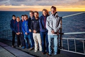 Eight British Artemis Offshore Academy skippers competing on the Classe Figaro Bénéteau Circuit in 2016 - 2016 Solitaire Bompard Le Figaro photo copyright Artemis Offshore Academy taken at  and featuring the  class
