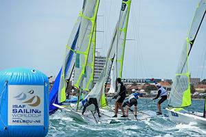 ISAF Sailing World Cup Final - Melbourne photo copyright Jeff Crow taken at  and featuring the  class