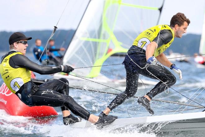 49er M - Peter Burling and Blair Tuke  - 2016 Kieler Woche © segel-bilder.de