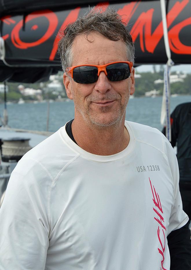 Man of the moment - Stan Honey named 'Best navigator in the world' by Comanche skipper Ken Read, after steering the 100ft record setter  through some tricky winds after the start, which then set her up for her record run. © Barry Pickthall / PPL