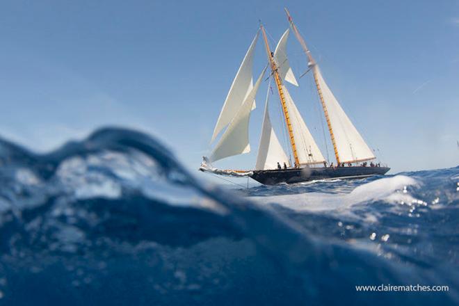 The 41m Mariette of 1915 triumphed in today's race and claimed first in Class. © www.clairematches.com