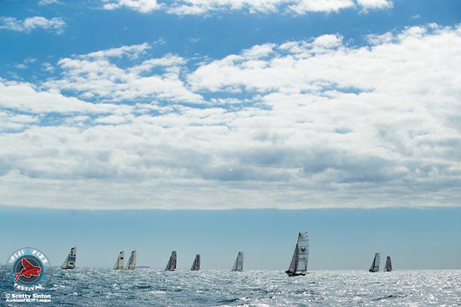 Ideal conditions on Day 1 - Triple Crown Trophy © Scotty Sinton / Auckland Skiff League