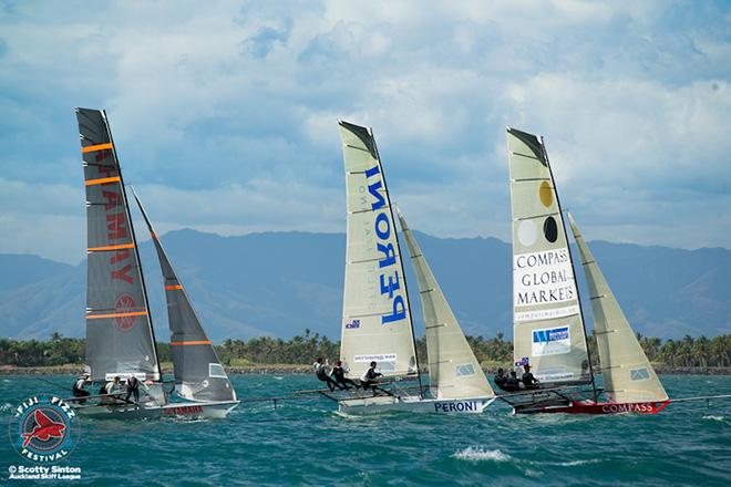 yamaha, Peroni and Compass - Triple Crown Trophy © Scotty Sinton / Auckland Skiff League