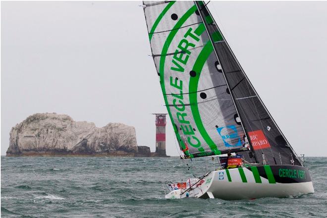 Solitaire Bompard Le Figaro – Cherry up with the cream on Devon Coast © Alexis Courcoux