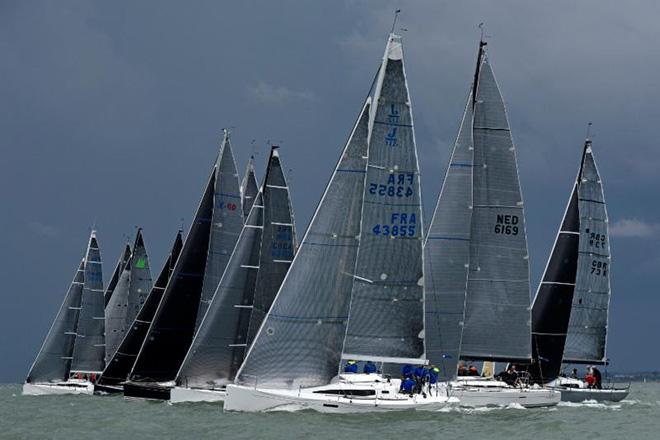 Dark and stormy conditions on day two of the RORC IRC Nationals ©  Rick Tomlinson http://www.rick-tomlinson.com