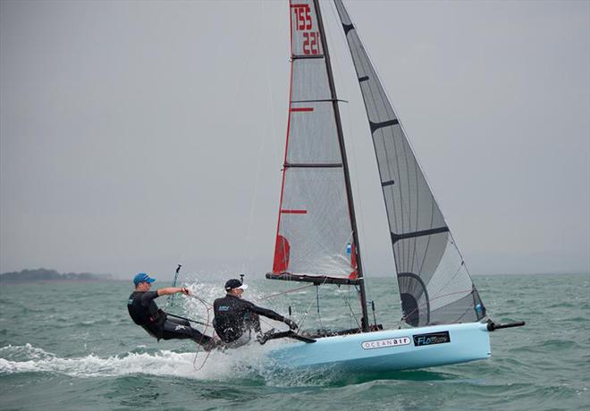 Stuart Bithell and Sam Pascoe on International 14 Prince of Wales Cup Week - Day 1 © Mary Pudney
