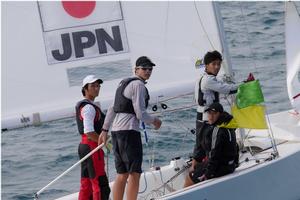 Team Japan - 2016 Youth Match Racing World Championship photo copyright Emmanuel Dervaux taken at  and featuring the  class