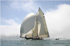 The 41m two-masted schooner Mariette of 1915 scored top slot at the 2012 Pendennis Cup photo copyright The Superyacht Cup http://www.thesuperyachtcup.com taken at  and featuring the  class