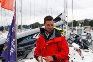 Alan Roberts finishes 17th in Paimpol, putting him 17th in the overall rankings - 2016 Solitaire Bompard Le Figaro photo copyright Artemis Offshore Academy taken at  and featuring the  class