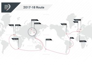 Volvo Ocean Race 2017-18 route refreshed photo copyright Volvo Ocean Race taken at  and featuring the  class